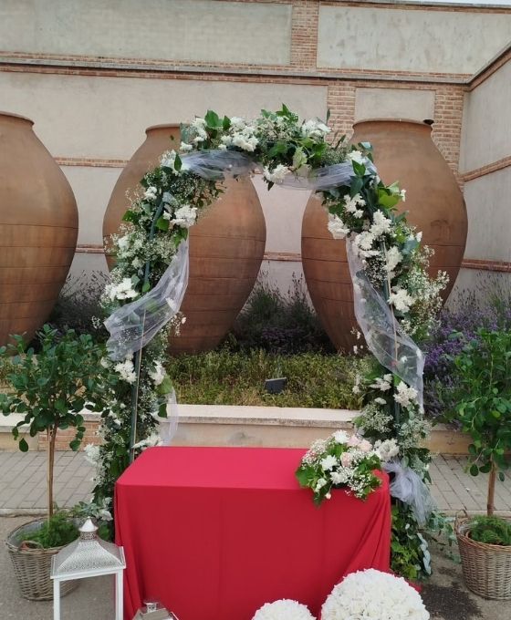 decoración floral para bodas